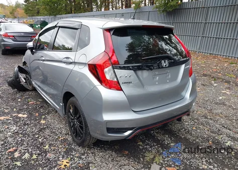 2020 Honda Fit Sport из США, поврежденный, VIN 3HGGK5H64LM710102